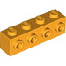 LEGO Helder Lichtoranje Steen 1 x 4 met 4 Studs Aan een Kant (30414)