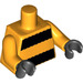 LEGO Orange clair brillant Bumblebee Girl Torse (973 / 88585)