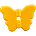 LEGO Orange clair brillant Papillon avec Trou