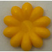 LEGO Bright Light Orange Clikit Daisy 2 x 2 with 10 Petals (45455 / 46281)