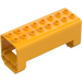 LEGO Klar lys oransje Kran Seksjon 3 x 8 x 4 med 6 Stift Hull (3777)