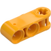 LEGO Klar Ljus Orange Kors Blockera 1 x 3 (42003 / 42796)