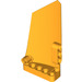 LEGO Orange clair brillant Incurvé Panneau 18 Droite (64682)