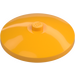 LEGO Lysorange Dish 4 x 4 (Solid knops) (3960 / 30065)