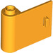LEGO Orange clair brillant Porte 1 x 3 x 2 La gauche avec charnière creuse (92262)