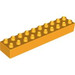 LEGO Helles Licht Orange Duplo Backstein 2 x 10 (2291)