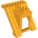 LEGO Orange clair brillant Duplo Roof 8 x 8 x 6 Bay (51385)