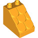 LEGO Helles Licht Orange Duplo Steigung 2 x 3 x 2 mit Roof Tiles (15580)