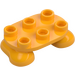 LEGO Arancione chiaro brillante Feet 2 x 3 x 0.7 (66859)