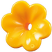 LEGO Helles Licht Orange Blume mit Gerundet Blütenblätter