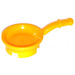 LEGO Leuchtendes helles Orange Frying Pan mit Gebogen Griff