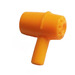 LEGO Orange clair brillant Cheveux Dryer (93080)
