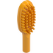 LEGO Bright Light Orange Hairbrush with Short Handle (10mm) (3852)