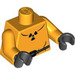 LEGO Bright Light Orange Hazmat Guy Torso (973 / 88585)