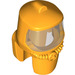 LEGO Orange clair brillant Hazmat Suit capuche (35901)