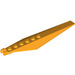 LEGO Bright Light Orange Hinge Plate 1 x 12 with Angled Sides and Tapered Ends (53031 / 57906)
