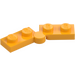 LEGO Bright Light Orange Hinge Plate 1 x 4 Swivel Assembly (1927 / 19954)
