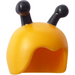 LEGO Bright Light Orange Insect Helmet with Antennae with Black Antennas (12892 / 13373)