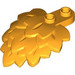 LEGO Bright Light Orange Leaf 4 x 5 x 1.3 (5058)