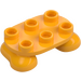 LEGO Leuchtendes helles Orange Beine 2 x 3 mit 2 Feet (66859)