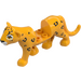 LEGO Světle oranžová Leopard