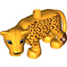 LEGO Bright Light Orange Leopard Female (12047 / 56435)