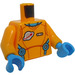LEGO Bright Light Orange Lunar Research Astronaut Minifig Torso (973 / 76382)