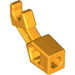 LEGO Helder Lichtoranje Mechanisch Arm met smalle staander (53989 / 58342)