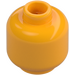 LEGO Bright Light Orange Minifigure Head (Recessed Solid Stud) (3274 / 3626)