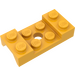 LEGO Helder Lichtoranje Spatbord Plaat 2 x 4 met Arches met gat (60212)