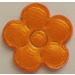 LEGO Lysorange Pillow med Blomst med orange og Dark Lyserød Sider (61654)