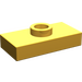 LEGO Orange clair brillant assiette 1 x 2 avec 1 Stud (sans rainure inférieure) (3794)