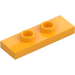 LEGO Bright Light Orange Plate 1 x 3 with 2 Studs (34103)