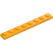 LEGO Helder lichtoranje Plaat 1 x 8 (3460)