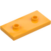 LEGO Bright Light Orange Plate 2 x 4 with 2 Studs (65509)