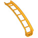LEGO Helles Licht Orange Rail 2 x 16 x 6 Bow mit 3.2 Shaft (26560)