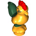 LEGO Helder Lichtoranje Rooster met Green en Oranje (32994)