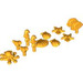 LEGO Bright Light Orange Sea Shells and Sea Creatures Acessory Pack (49595)