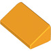 LEGO Orange clair brillant Pente 1 x 2 (31°) (85984)