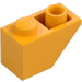 LEGO Světle oranžová Sklon 1 x 2 (45°) Převrácený (3665)