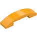 LEGO Bright Light Orange Slope 1 x 4 Curved Double (93273)