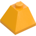 LEGO Klar Ljus Orange Backe 2 x 2 (45°) Hörn (3045)