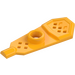 LEGO Klar Ljus Orange Snowshoe med kort framsida (11187 / 28263)