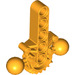LEGO Helder Lichtoranje Technic Bionicle Heup Joint met Balk 5 (47306)