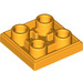 LEGO Bright Light Orange Tile 2 x 2 Inverted (11203)