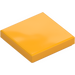 LEGO Bright Light Orange Tile 2 x 2 with Groove (3068)