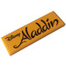 LEGO Arancione chiaro brillante Piastrella 2 x 6 con &#039;Disney&#039;, &#039;Aladdin&#039; Adesivo (69729)