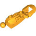 LEGO Orange clair brillant Toa Upper Jambe / Knee Armor avec Balle Joints (53548)