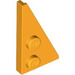 LEGO Bright Light Orange Wedge Plate 2 x 4 Wing Right (65426)