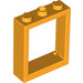 LEGO Helles Licht Orange Fenster Rahmen 1 x 3 x 3 (51239)